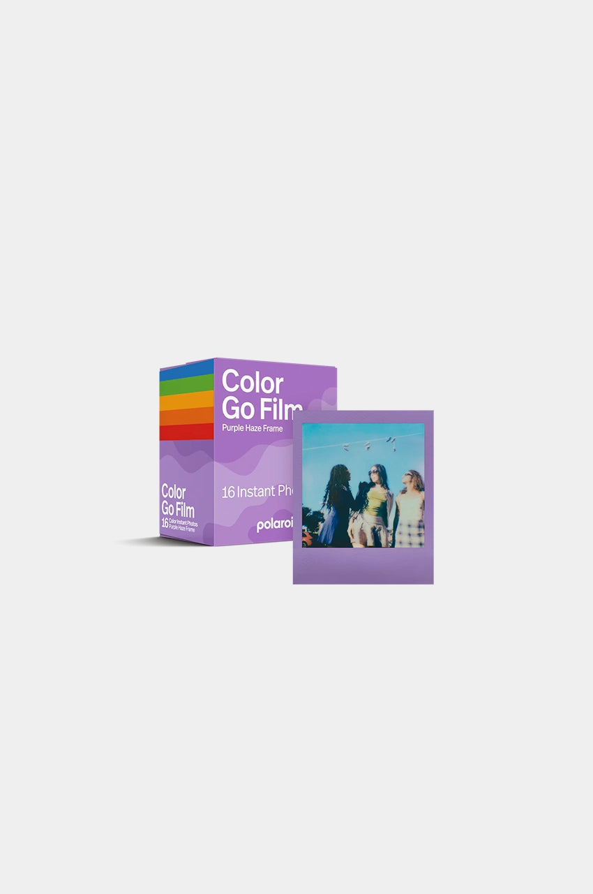 Polaroid Go film Double Pack Purple Haze Frame