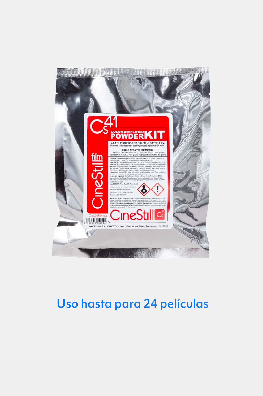 Cinestill - Kit de Revelado Simple C41 1000ml (24 rollos)