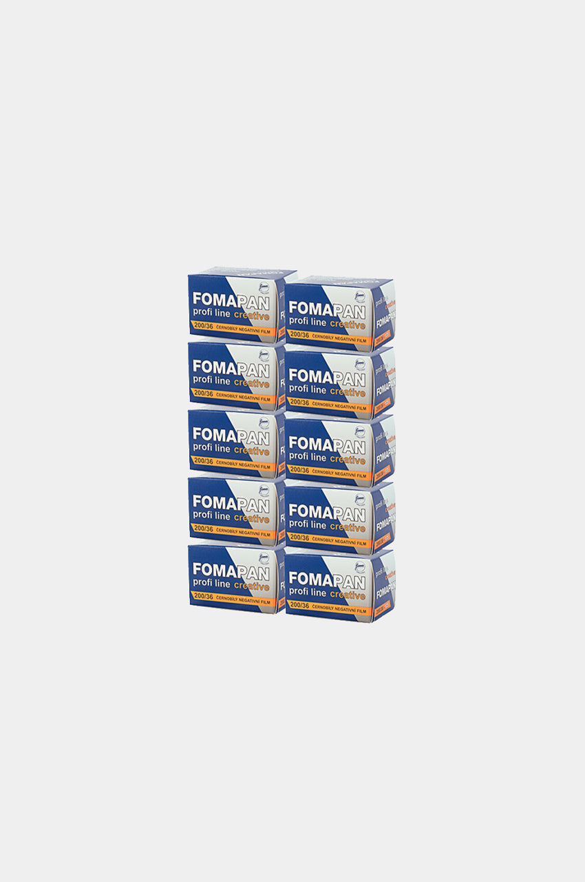 Fomapan 200 35mm 36exp Pack 10 unds