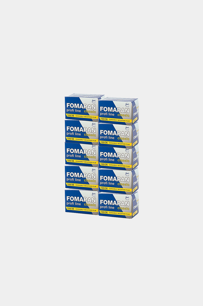 Fomapan 100 35mm Pack 10 unds