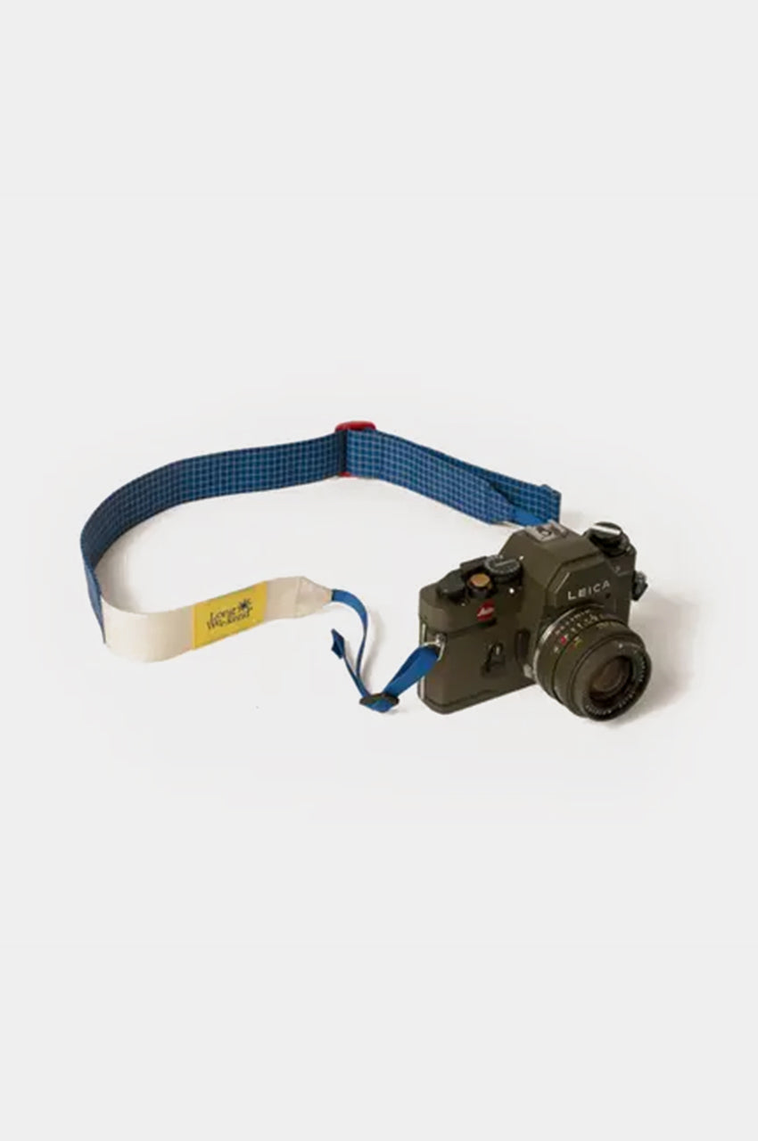 Long Weekend Camera Neck Strap - Creme Multi