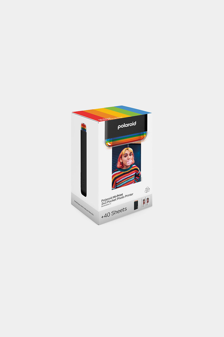 Everything Box - Polaroid Hi-Print Black Gen 2 - Impresora de bolsillo