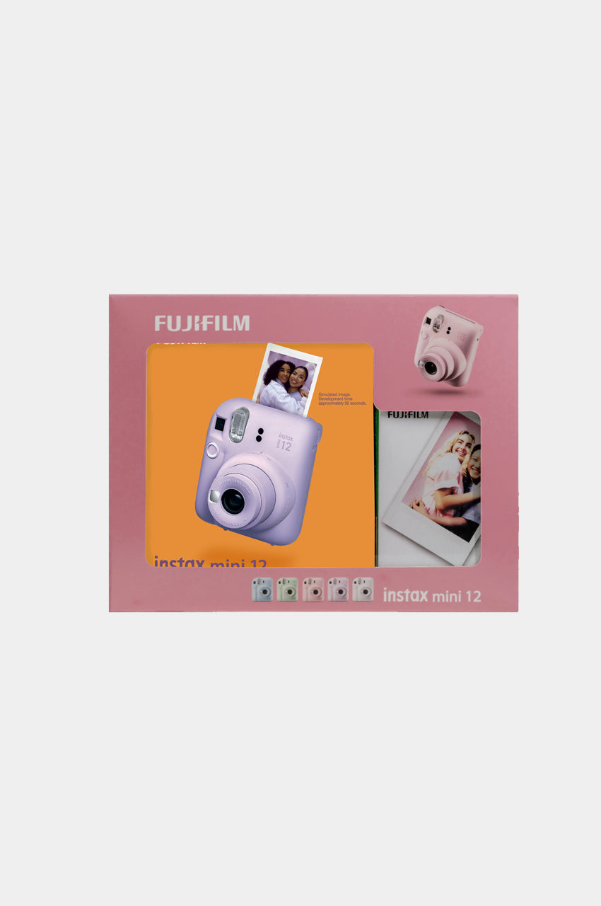 Kit Instax Mini 12 Lila + Carga 10 fotos