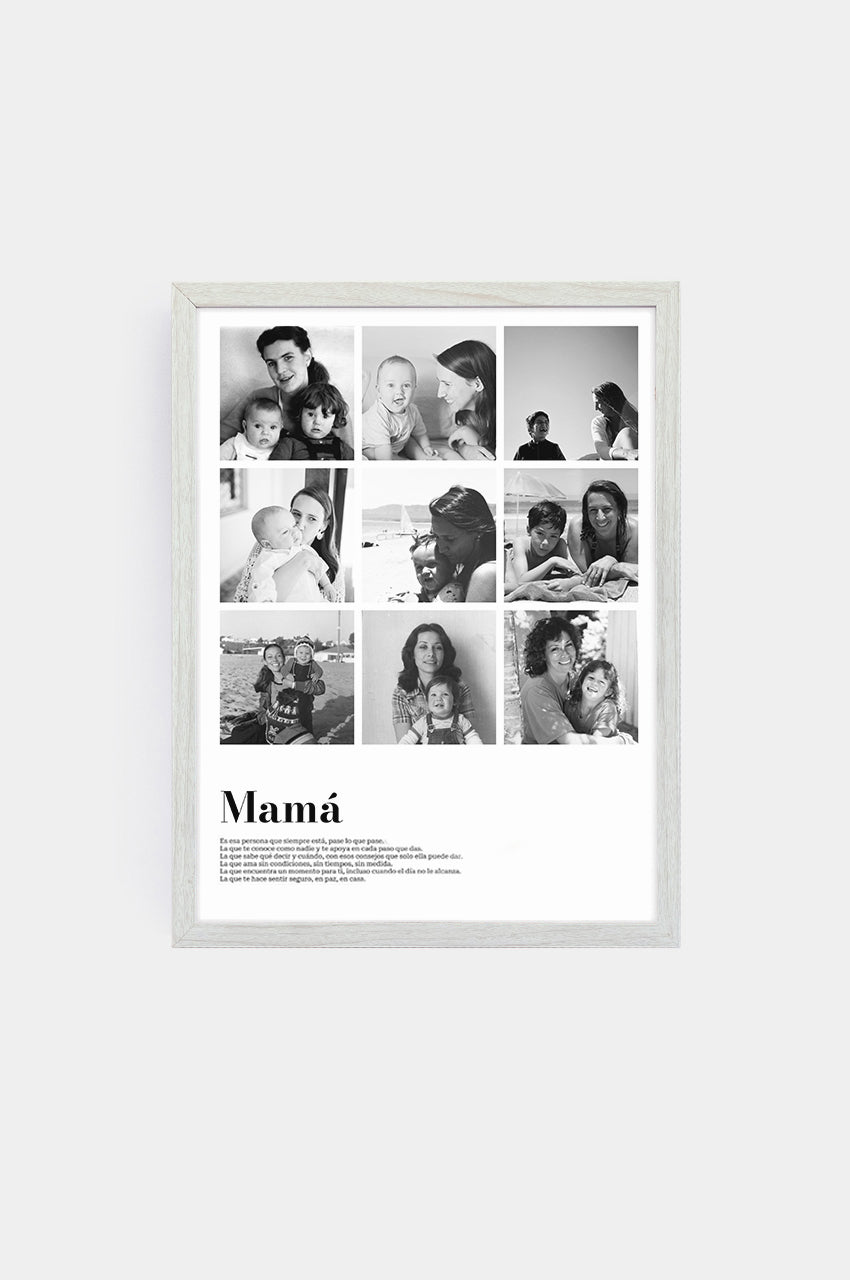Marco Fecha Especial Box 30x40 Blanco