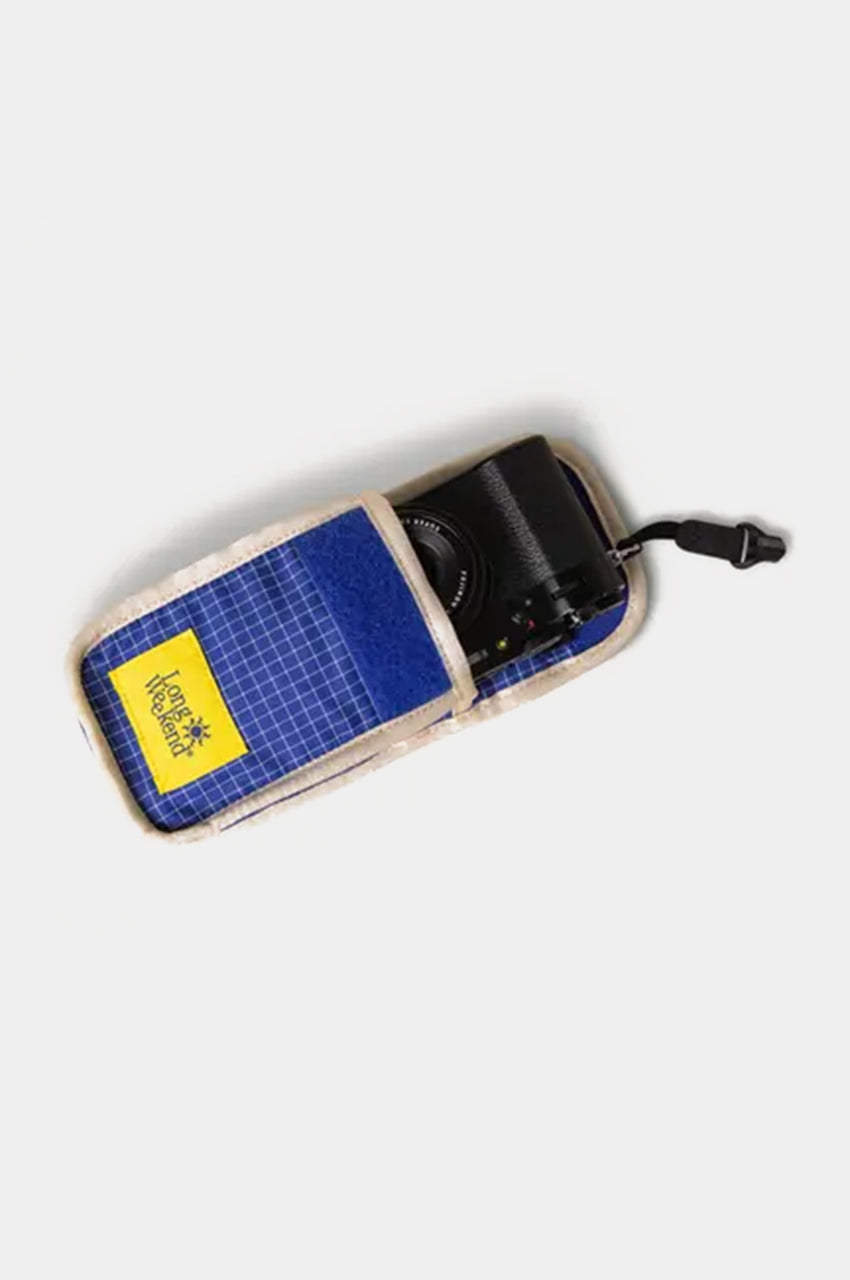 Long Weekend Camera Pouch - Creme Multi