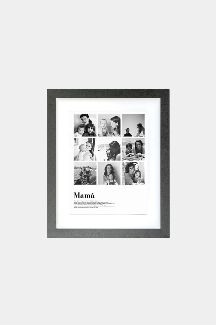 Marco Fecha Especial 30x40 Ancho Paspartu