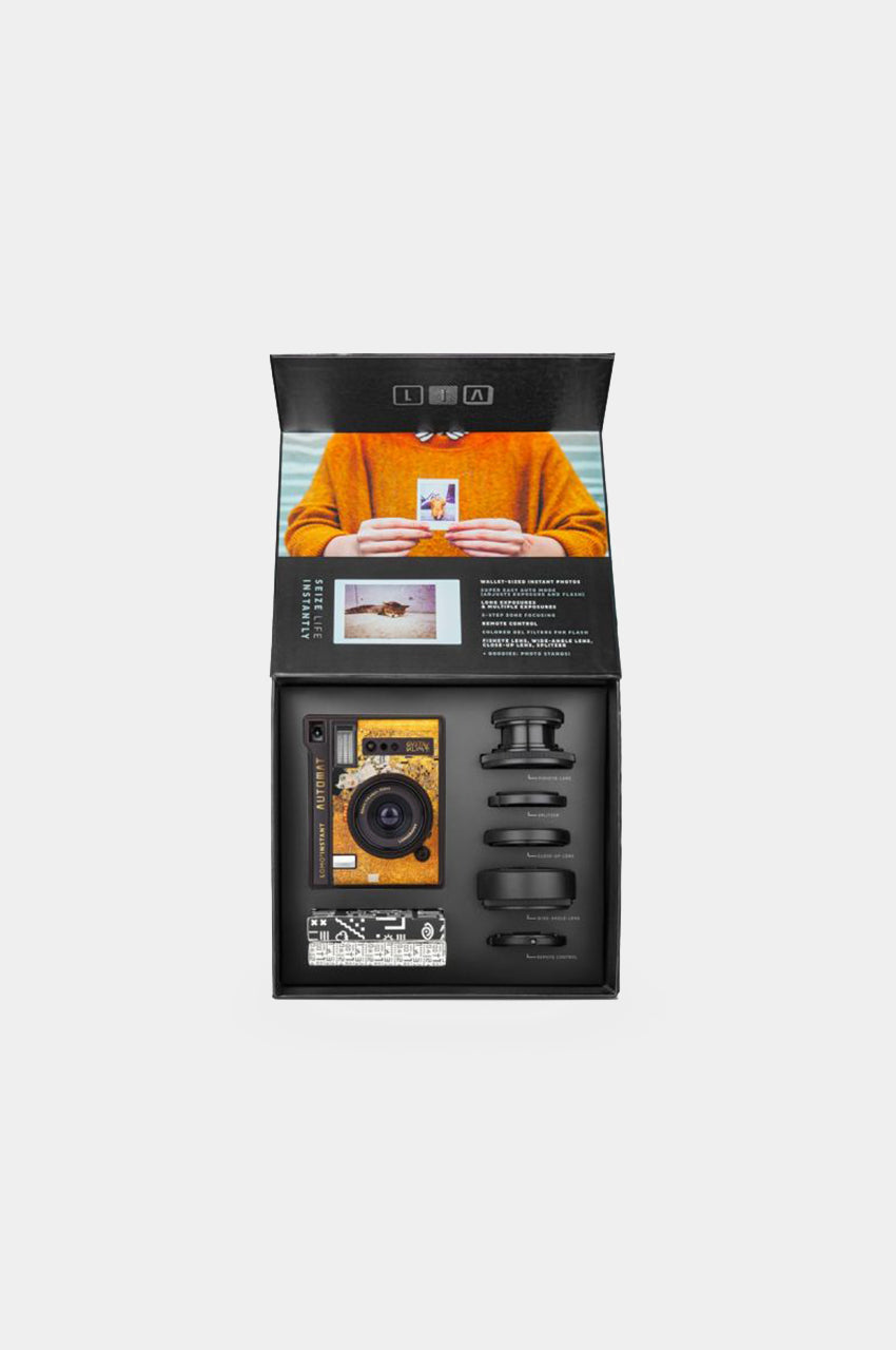 Lomo Instant Automat & Lenses Klimt Gold Leaf