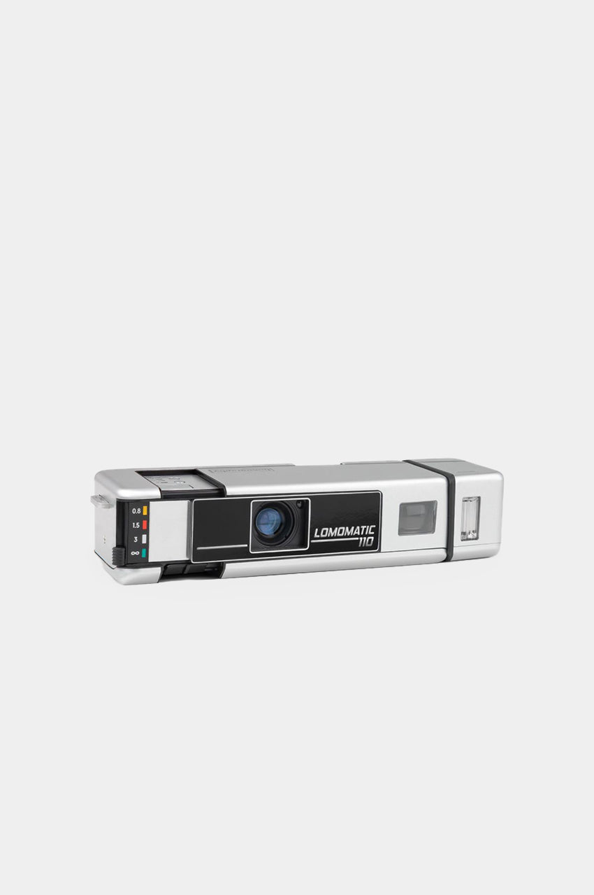Lomomatic 110 Camera & Flash Metal Edition