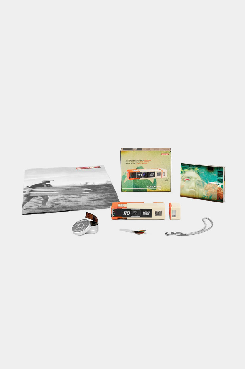 Lomomatic 110 Camera & Flash Golden Gate Edition