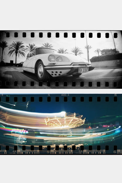 Sprocket Rocket 35 mm Cámara Panorámica Coconut Edition