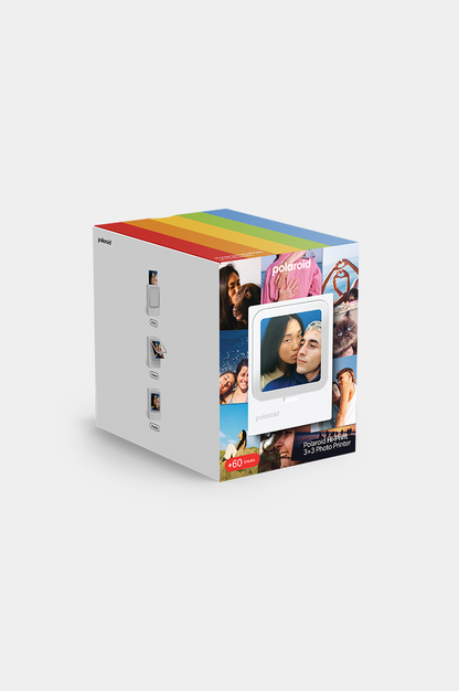 Polaroid Hi-Print 3x3 + 60 fotos - Impresora de bolsillo