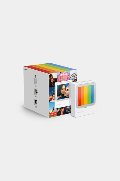 Polaroid Hi-Print 3x3 + 60 fotos - Impresora de bolsillo