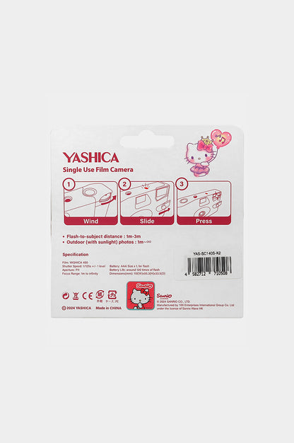Cámara Desechable YASHICA Hello Kitty Jewel land