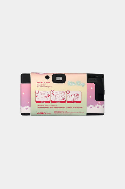 Cámara Desechable YASHICA Hello Kitty Jewel land