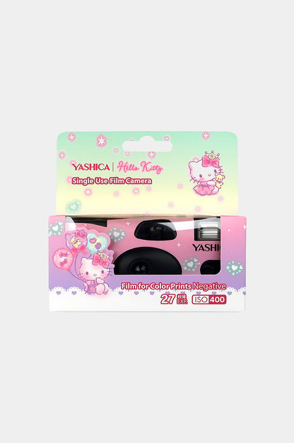 Cámara Desechable YASHICA Hello Kitty Jewel land