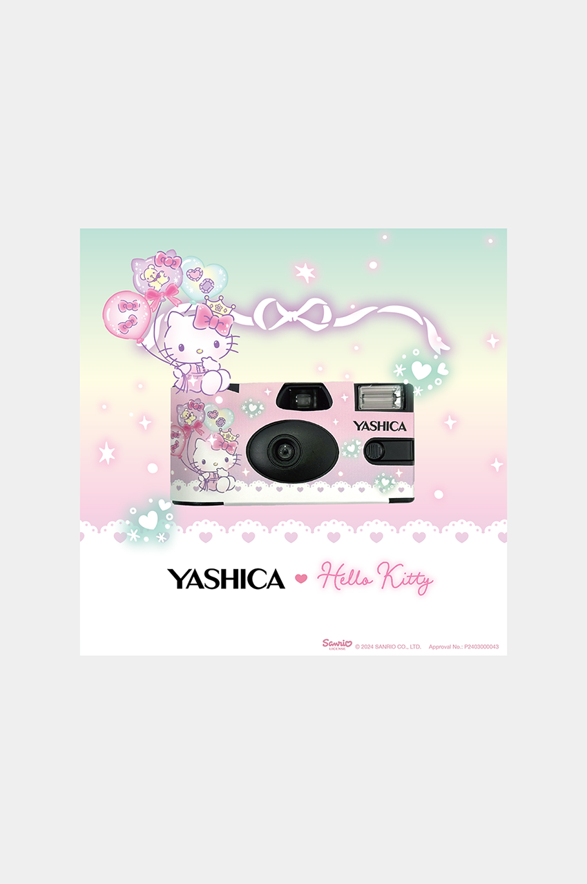 Cámara Desechable YASHICA Hello Kitty Jewel land
