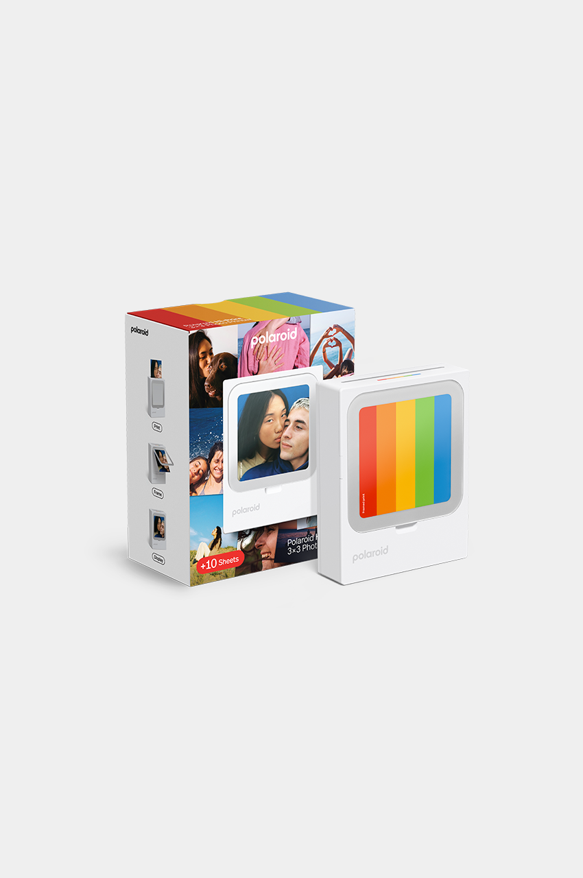 Polaroid Hi-Print 3x3 + 10 fotos - Impresora de bolsillo