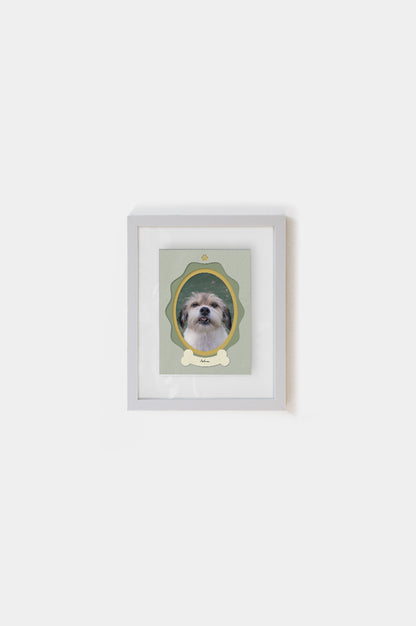 Marco Perrito Entre Vidrios 15x21