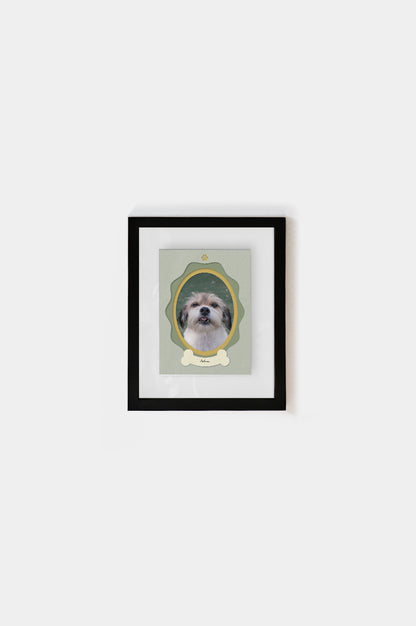 Marco Perrito Entre Vidrios 15x21