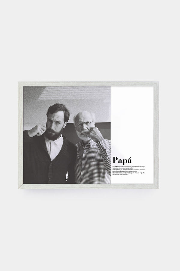 Marco Papá Box 30x40