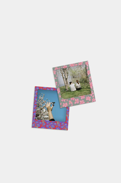 8x Imán Square Look Floral Edition Pack