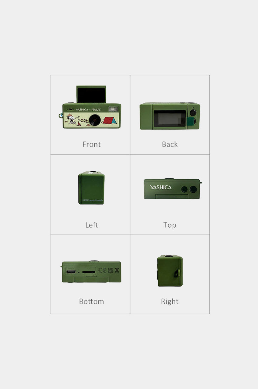 YASHICA x Peanuts Funtastic Keychain Camera