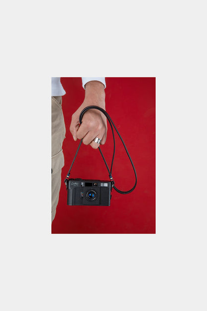 Lomo Explorer Strap - Black Leather