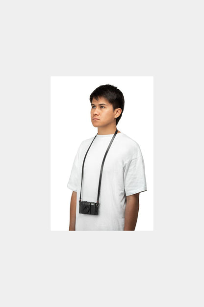 Lomo Explorer Strap - Black Leather