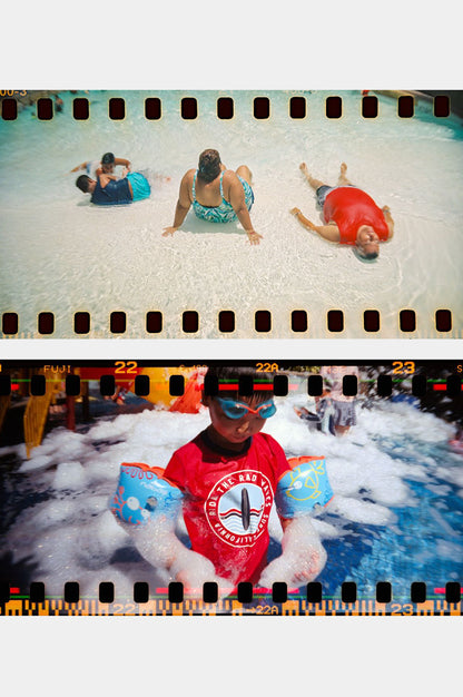 Sprocket Rocket 35 mm Cámara Panorámica Coconut Edition