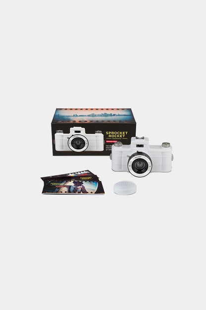 Sprocket Rocket 35 mm Cámara Panorámica Coconut Edition