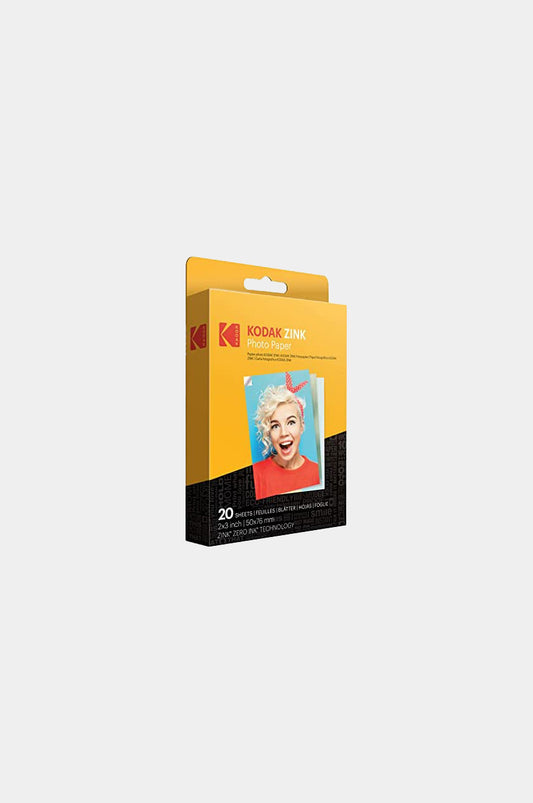 Kodak Zink 2x3 Paper – Pack 20 Fotos